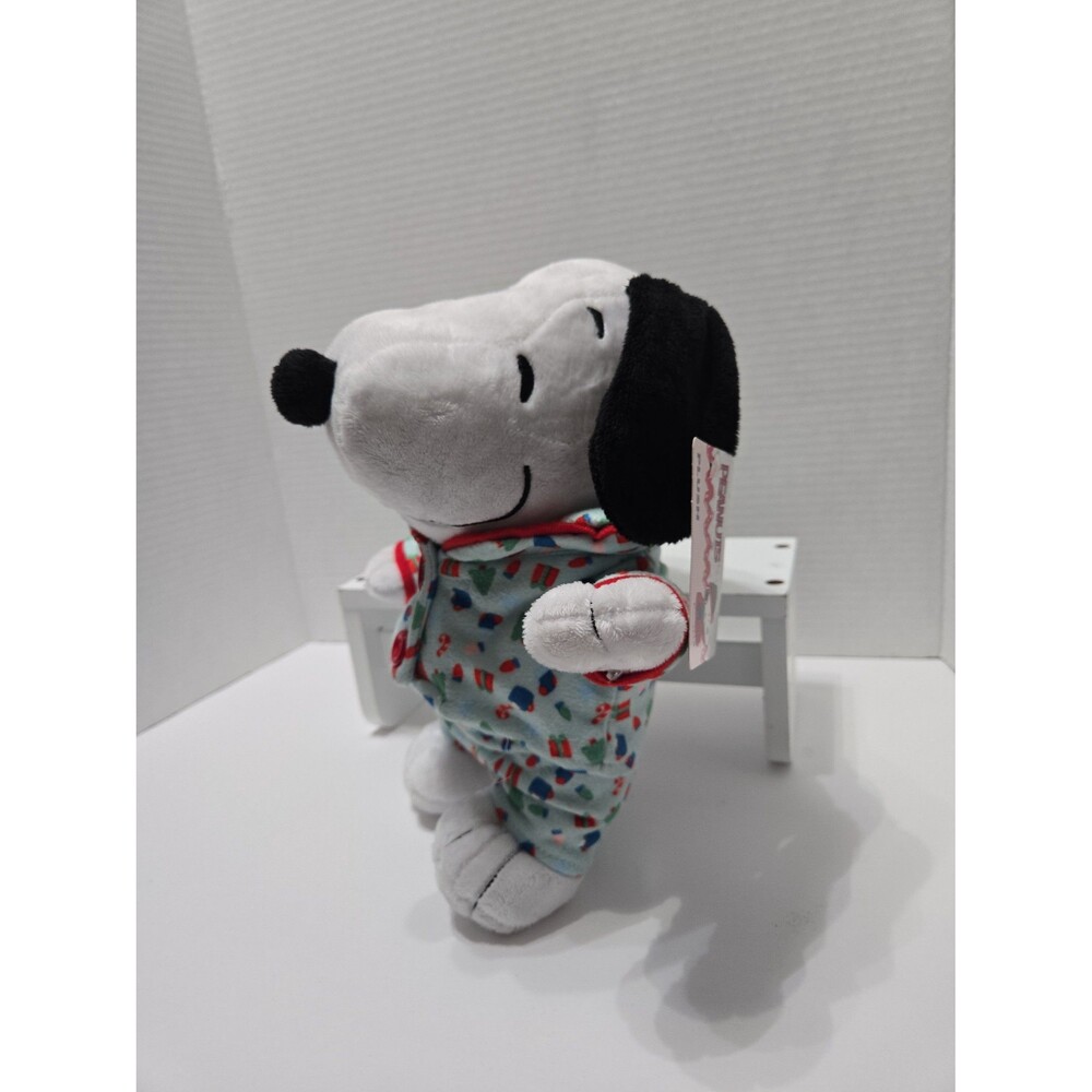 Ruz Peanuts Snoopy Pajama Set Collectible Plush Stuffed Animal NWT - Picture 3 of 7